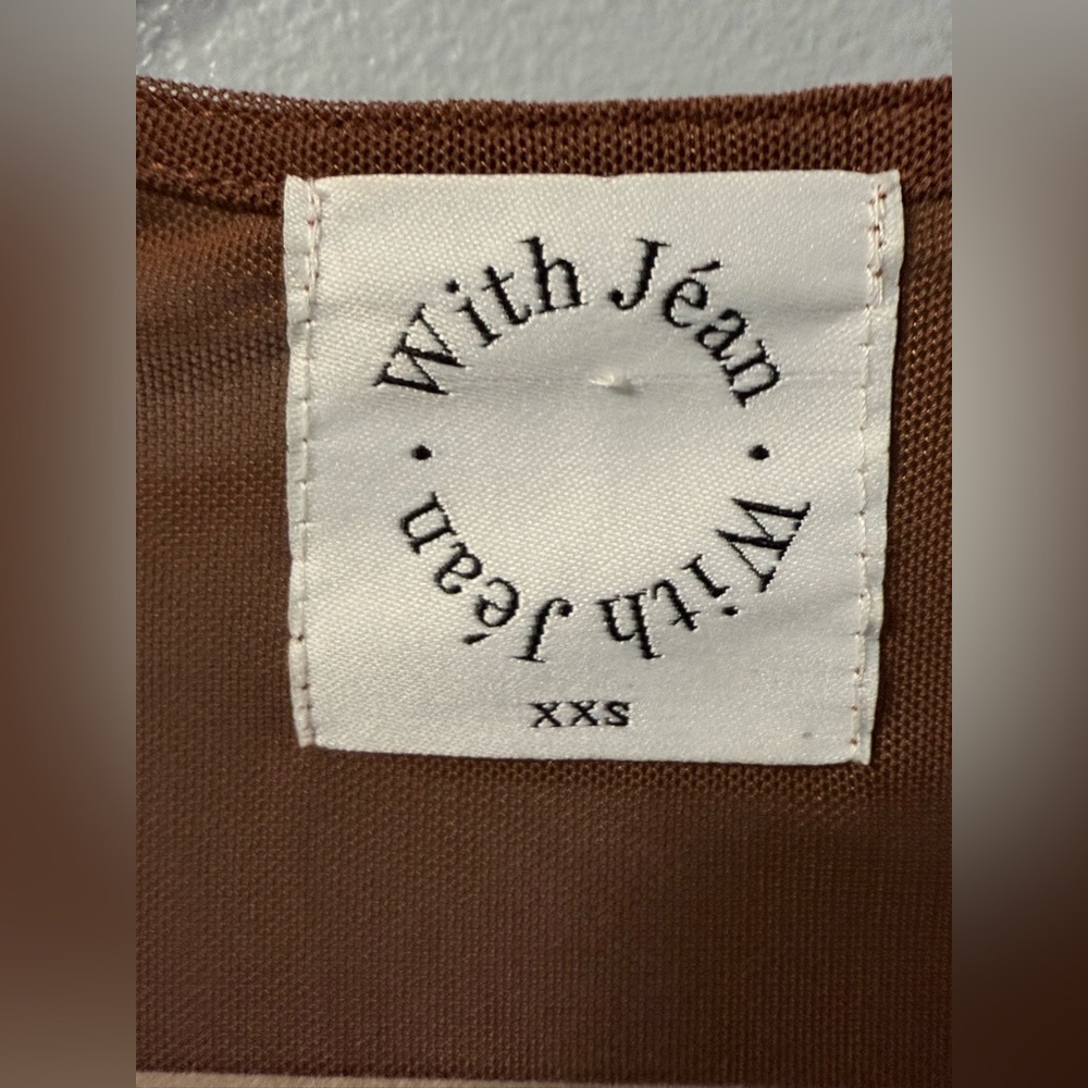 With Jean Corset Al Top in CB chocolate‎ size xxs - Picture 4 of 7